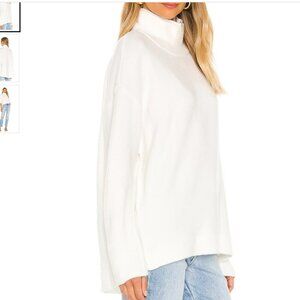 Free People NWT Afterglow Mock Neck Sweater Large